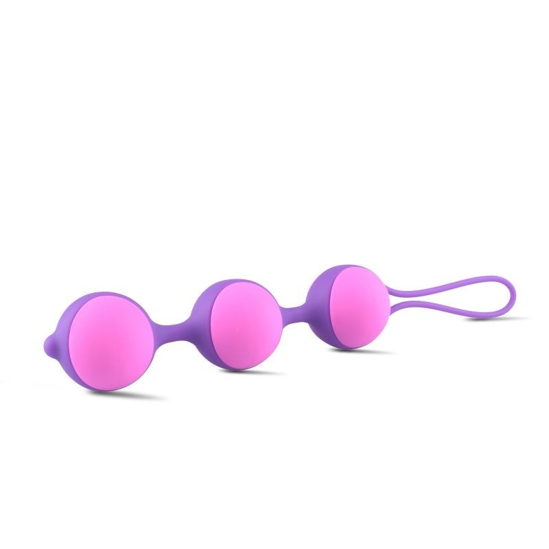 Palline vaginali vibranti geisha kegel sex toys massaggiatore stimolatore balls triple purple