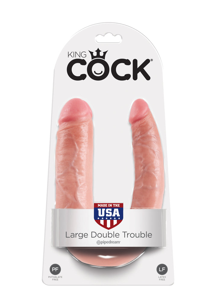 Double Penis Cock U-shape Double Trouble L