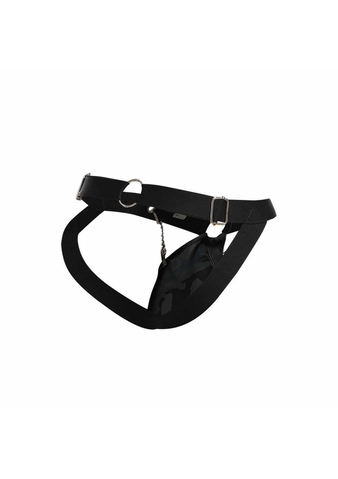 Military gray men's thong DNGEON Chain Jockstrap