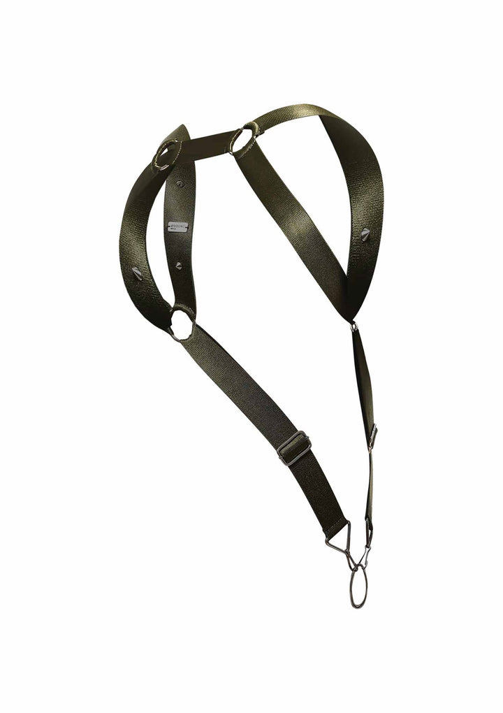 Pettorina verde DNGEON Straigh Back Harness