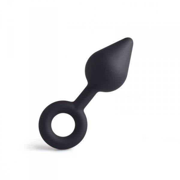 Plug anale but dildo black nero con anello sex toys massaggiatore anal