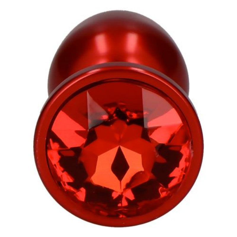 Deep Red Small anal plug