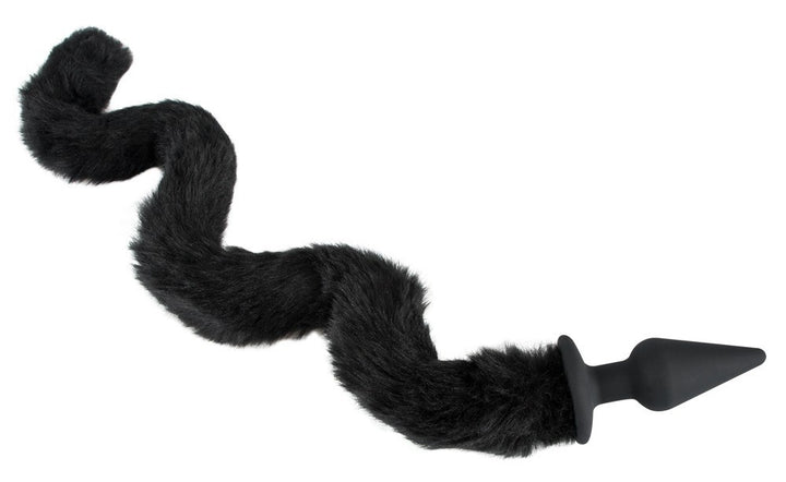 Plug Anale dildo con coda fallo bad kitty tail