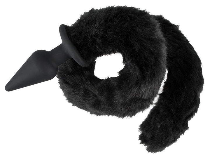 Plug Anale dildo con coda fallo bad kitty tail