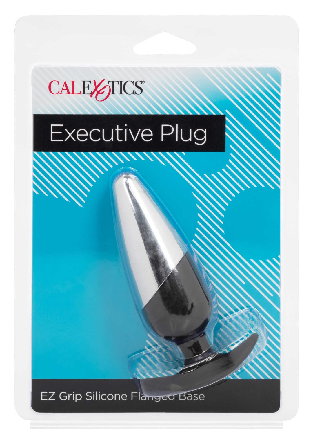 Executive Flanged metal anal plug