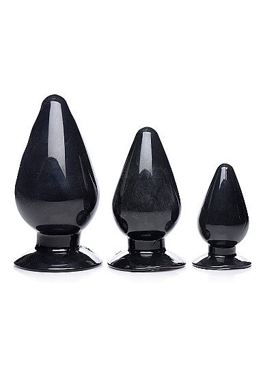 Anal plug kit Triple Cones set