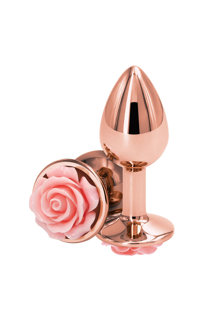 Anal plug Rose Buttplug pink Small