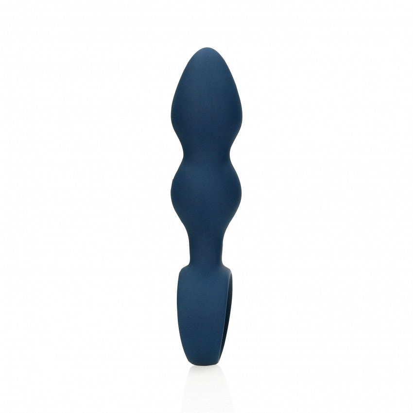 Anal plug Teardrop Shaped Anal Plug Large Baltic Blue