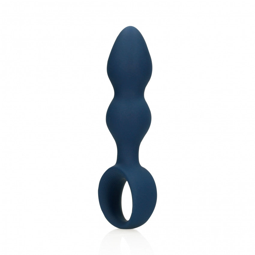 Plug anale Teardrop Shaped Anal Plug Large Baltic Blue