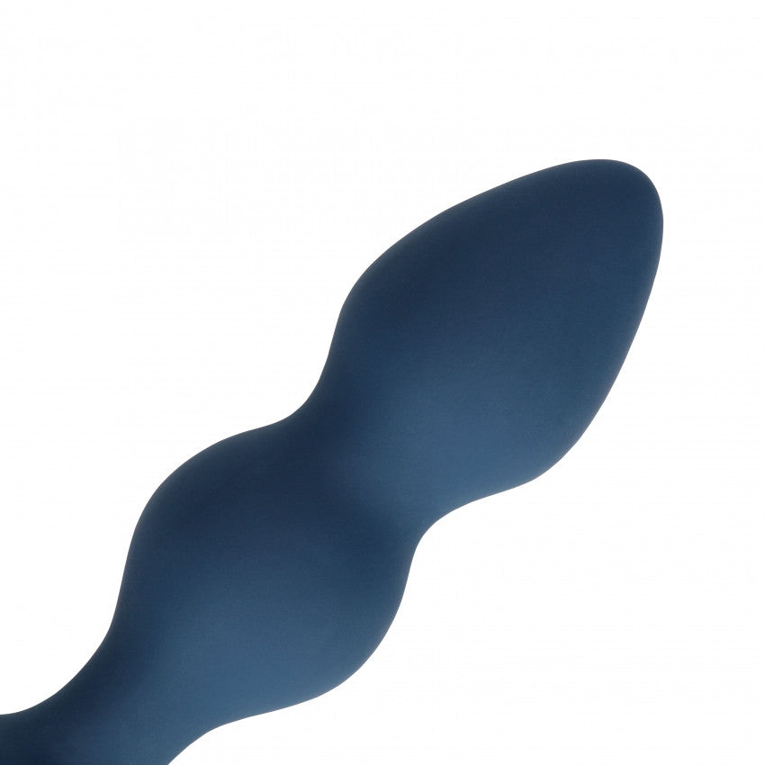 Anal plug Teardrop Shaped Anal Plug Large Baltic Blue