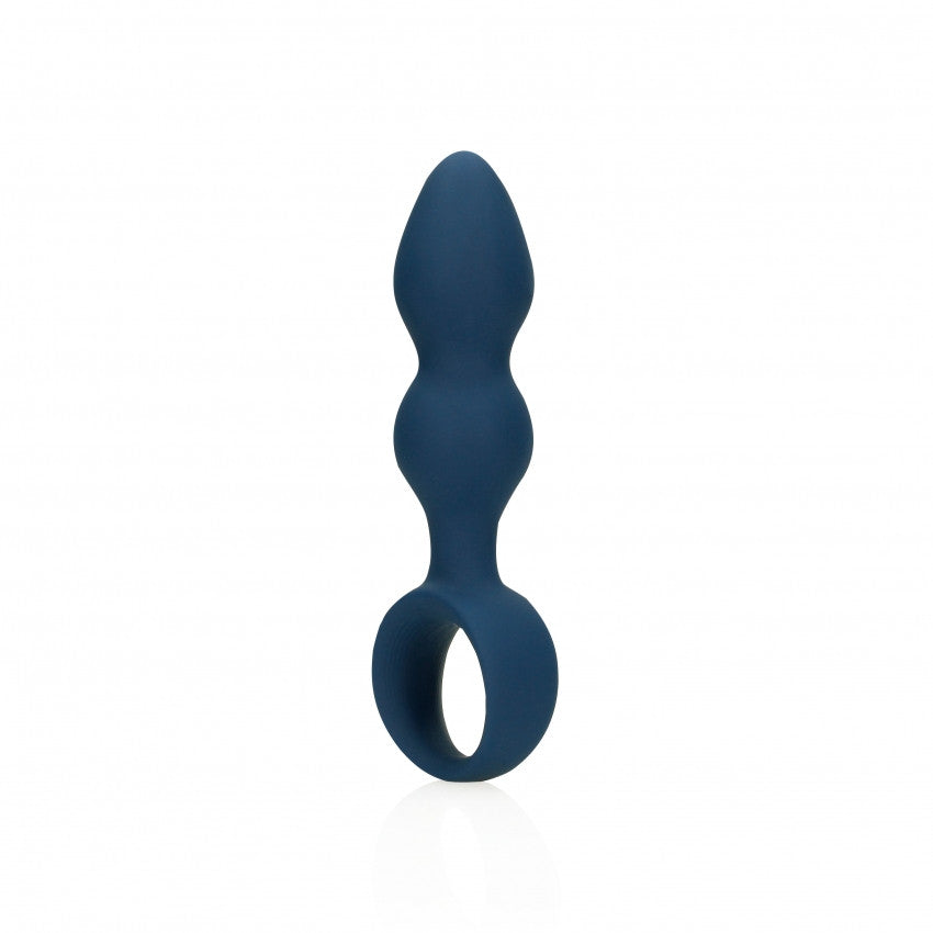 Plug anale Teardrop Shaped Anal Plug Medium Baltic Blue