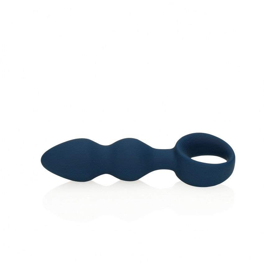 Anal plug Teardrop Shaped Anal Plug Medium Baltic Blue