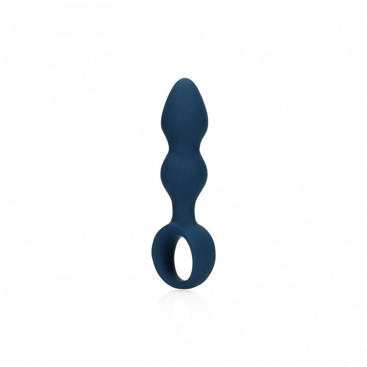 Anal plug Teardrop Shaped Anal Plug Small Baltic Blue