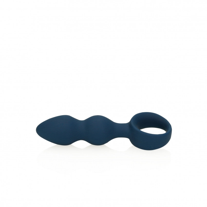 Anal plug Teardrop Shaped Anal Plug Small Baltic Blue