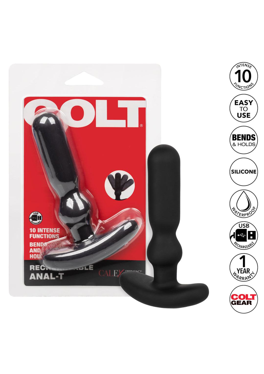 Colt Vibr Anal T vibrating anal plug