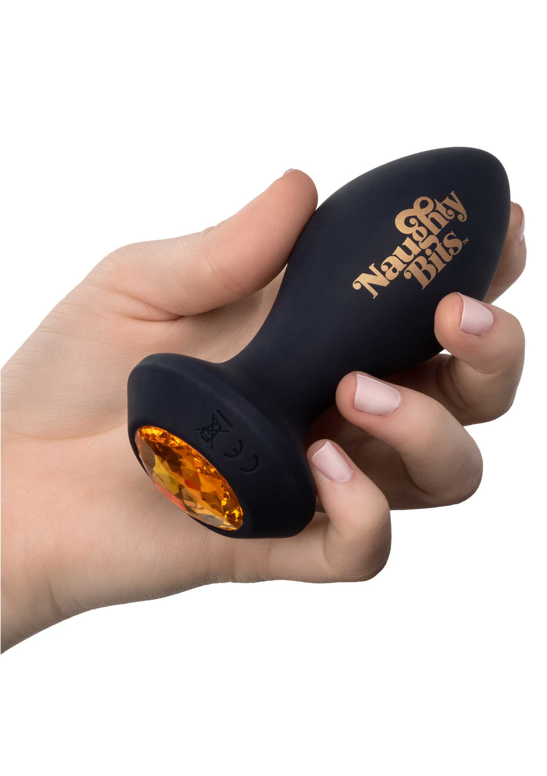 Vibrating anal plug with Shake Your Ass Vibr stone. Butt Plug