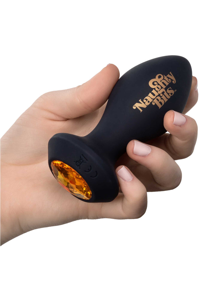 Vibrating anal plug with Shake Your Ass Vibr stone. Butt Plug