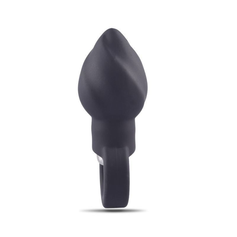 Vibrating anal plug vibrating silicone dildo the butt black black helix