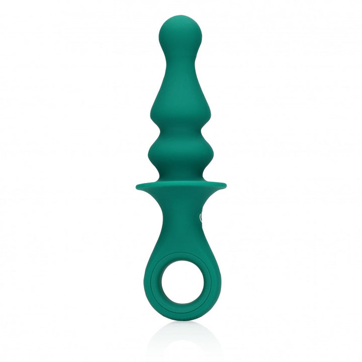 Plug anale vibrante Pawn Shaped Anal Vibrator Peacock Plume