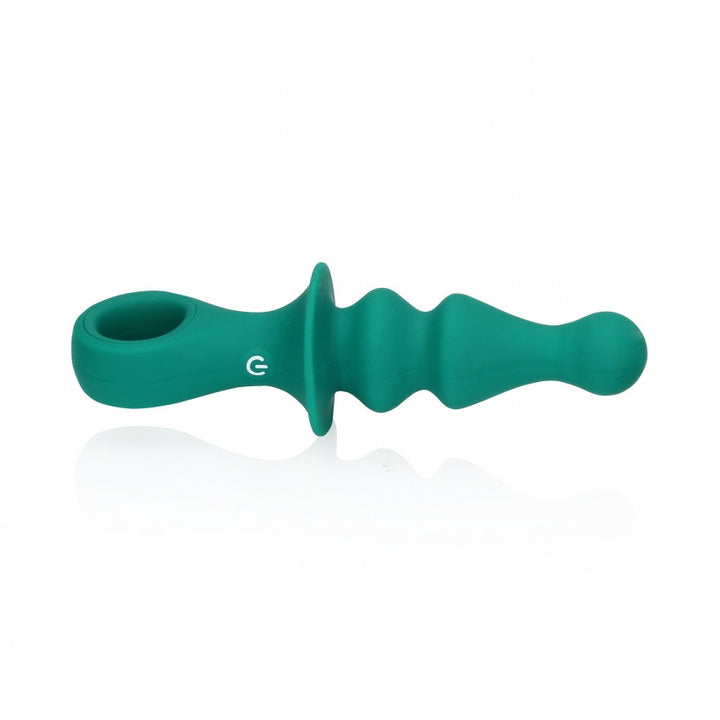 Plug anale vibrante Pawn Shaped Anal Vibrator Peacock Plume