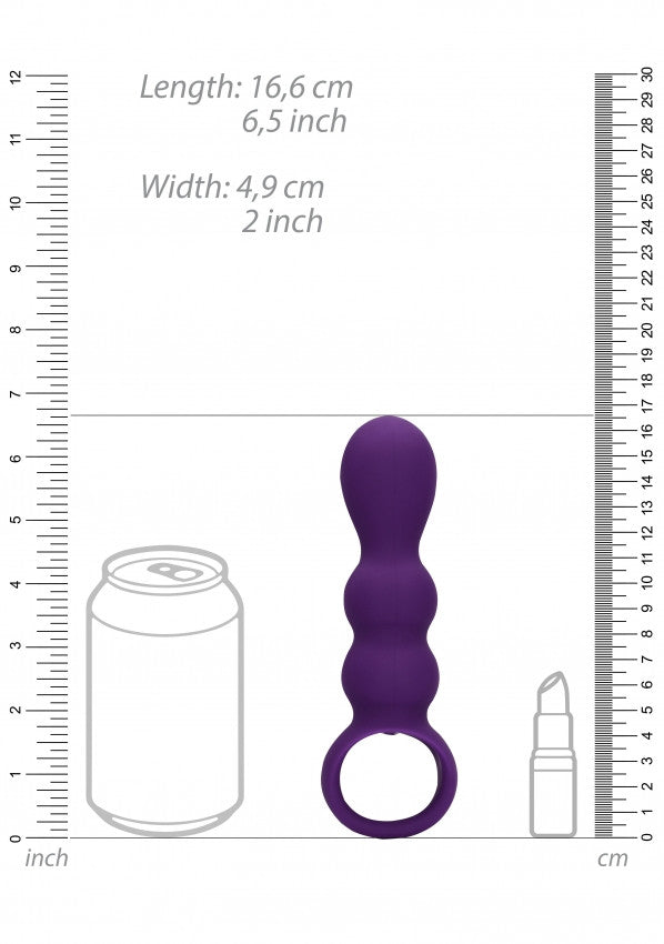 Teardrop Shaped Anal Vibrator