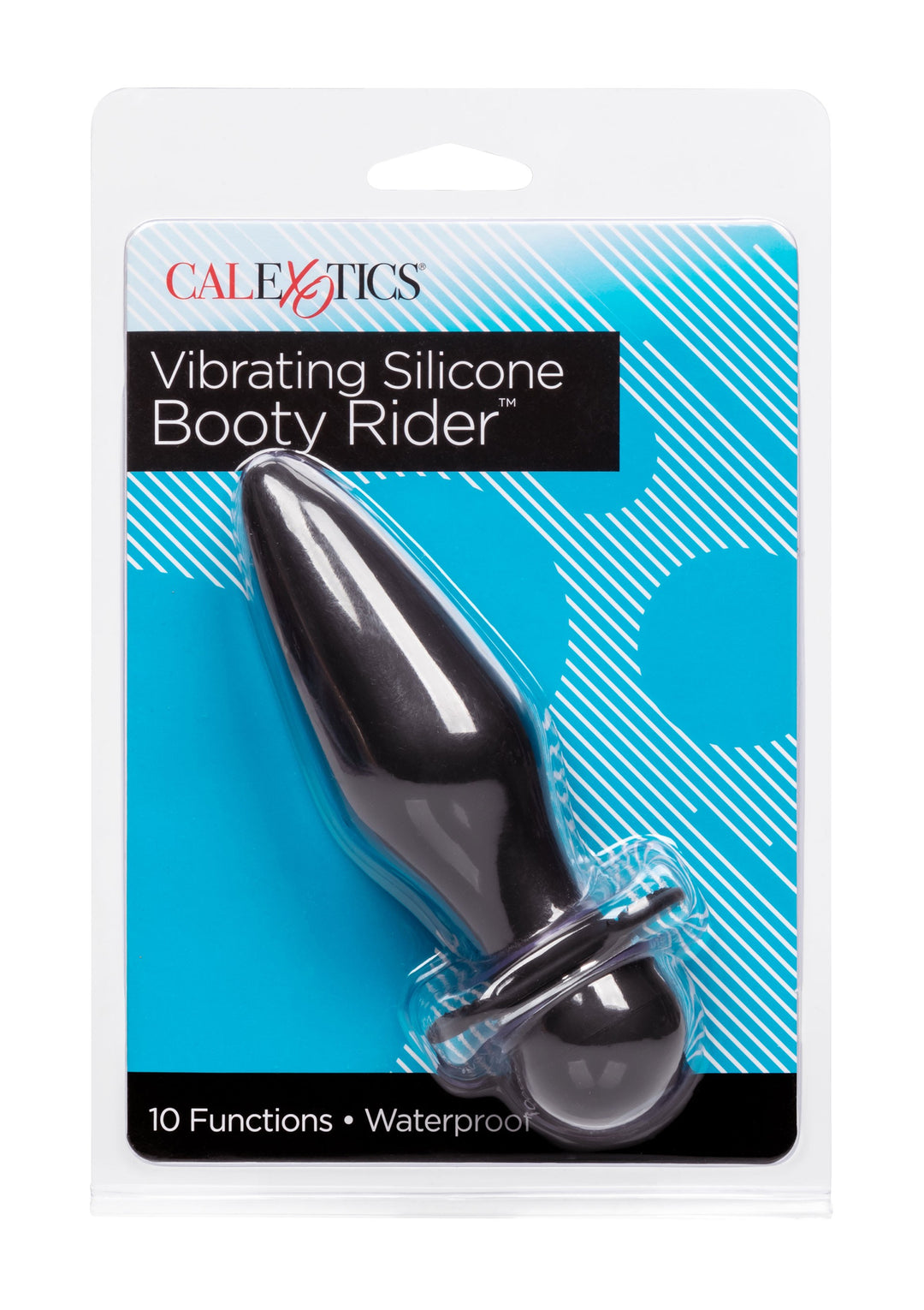 Vibrating Silicone Booty Rider anal plug