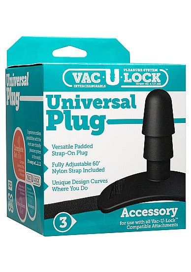 Universal black plug