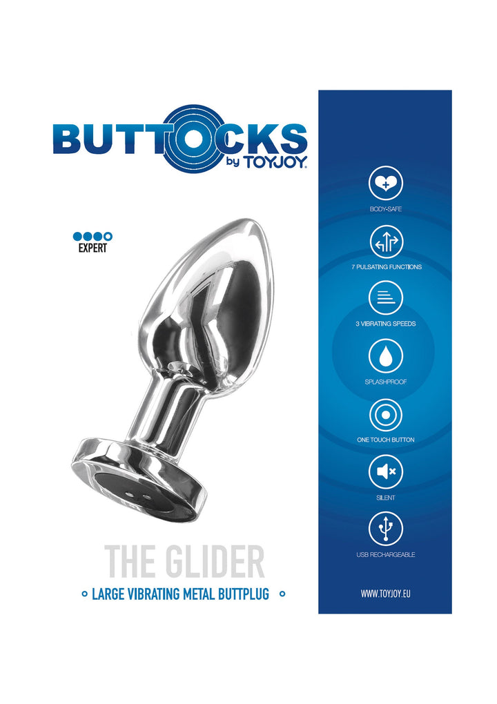 vibrating plug The Glider Large Buttplug