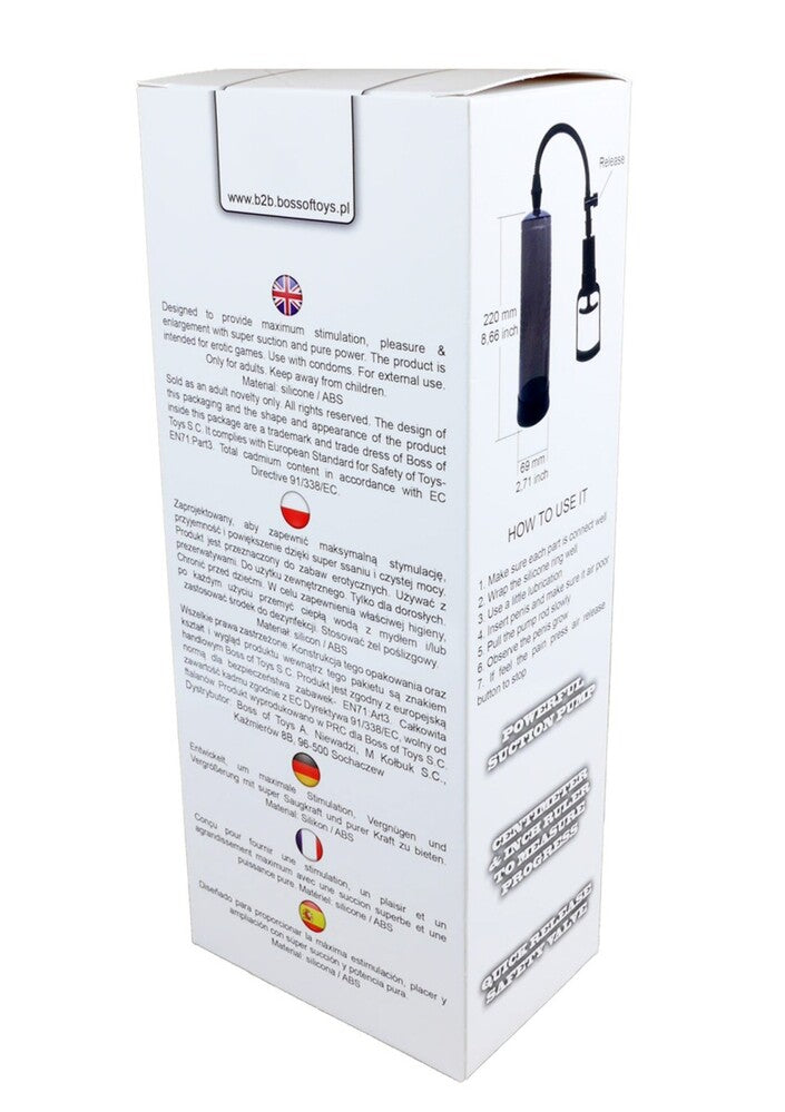 Sviluppatore Powerpump Max Black