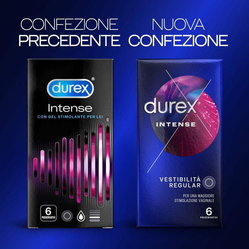 DUREX INTENSE Condoms 6 PIECES