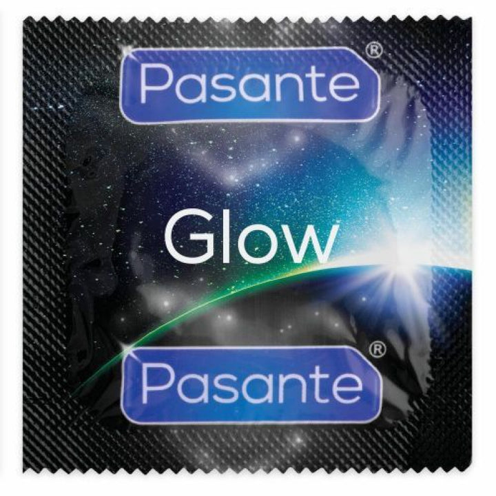 Glow fluorescent condoms