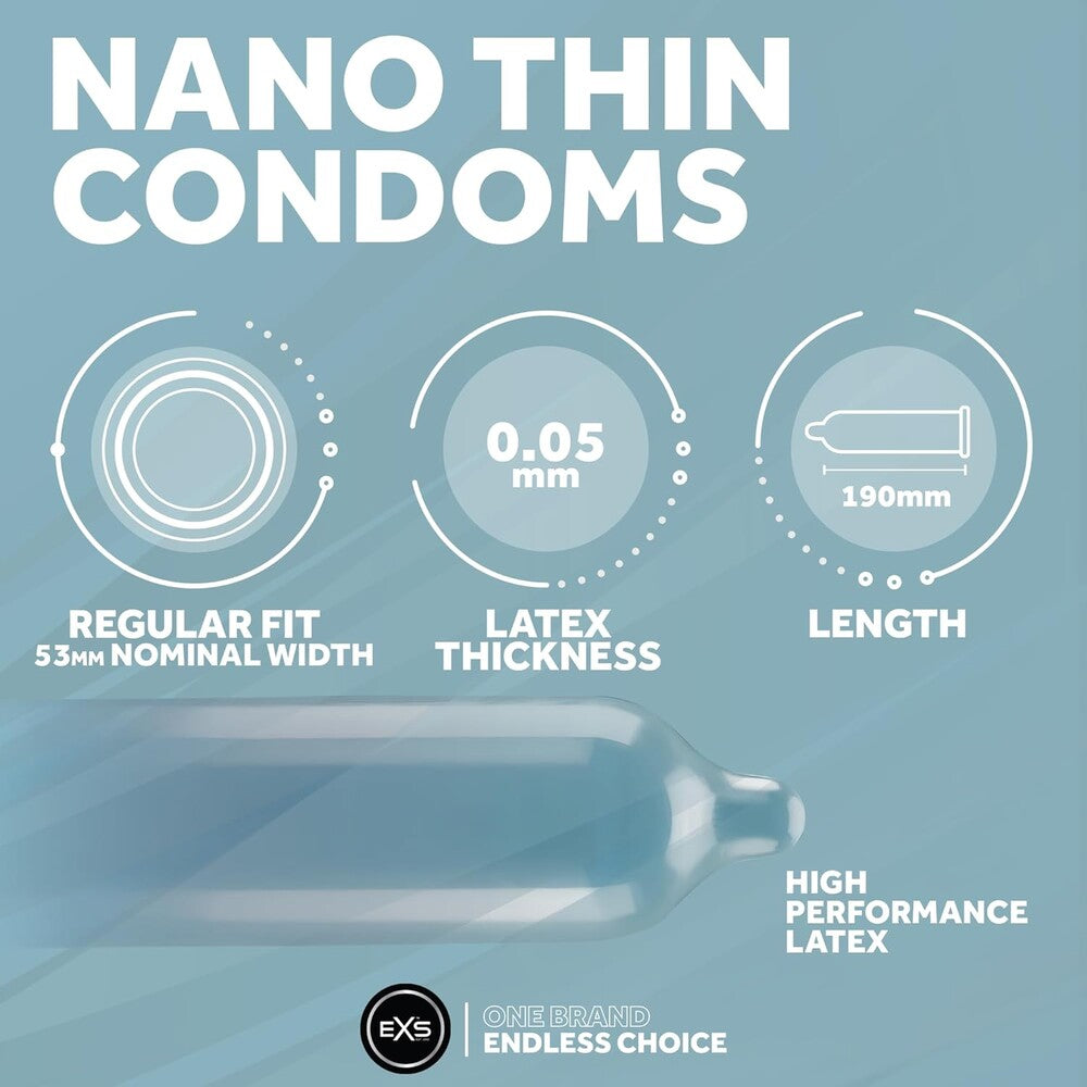 Preservativi Ultra Sottili Exs Nano Thin