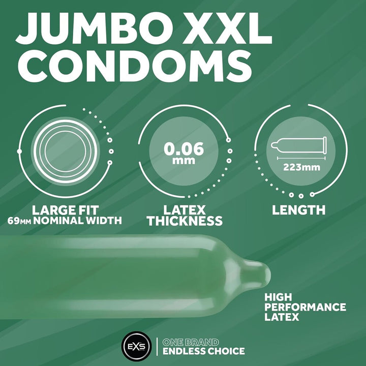 Preservativi XXL EXS Jumbo