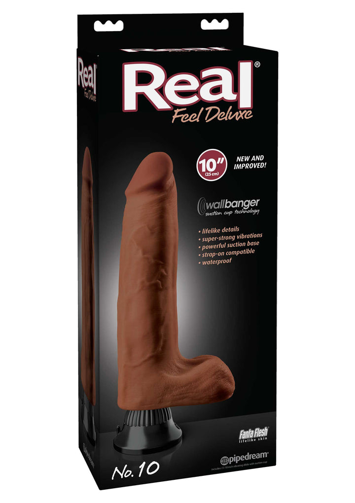 Real Feel Deluxe Light Vibrator - 29cm