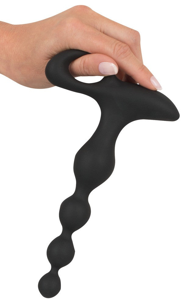 Rechargeable Anal Beads vibratore anale in silicone