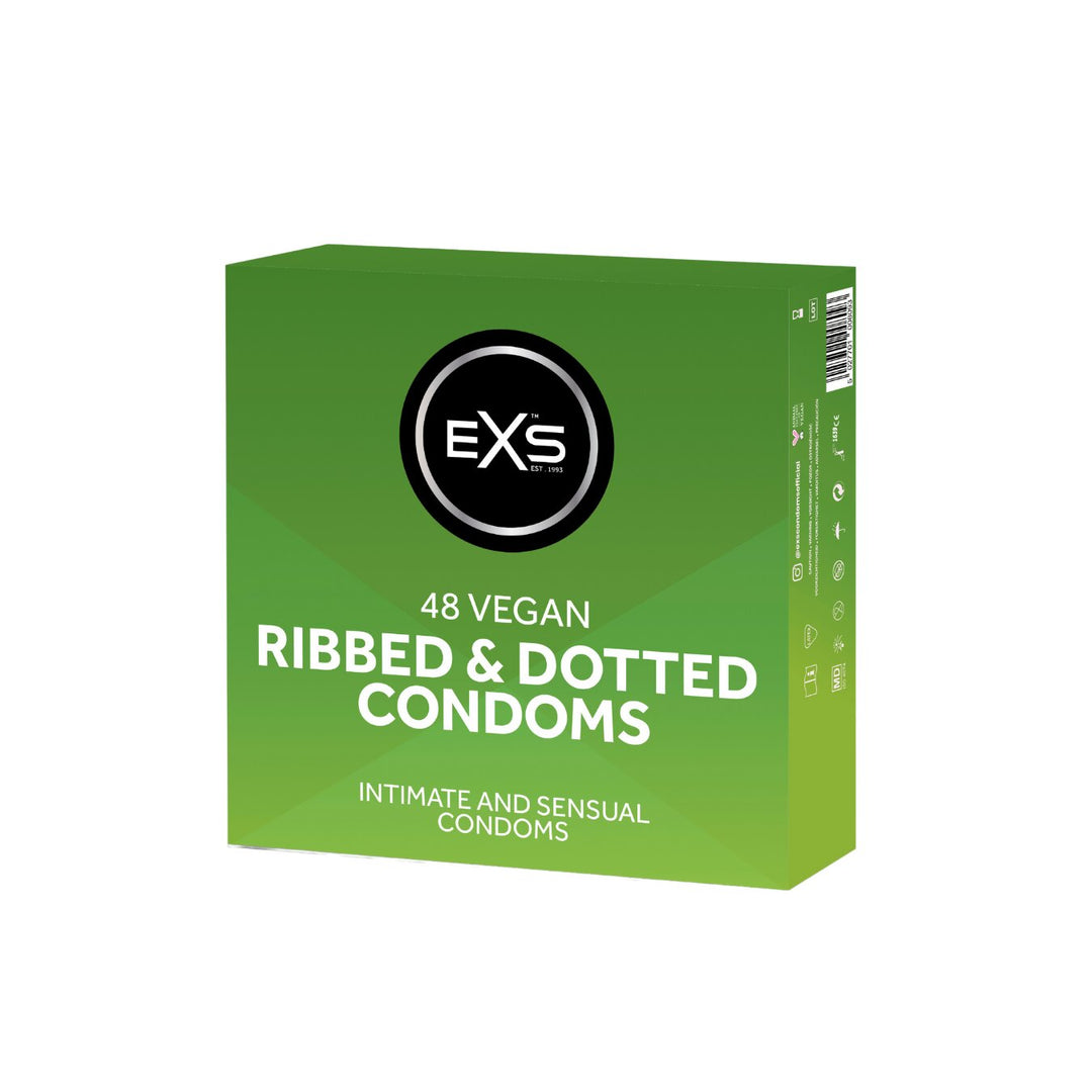 Preservativi Stimolanti EXS Ribbed &amp; Dotted
