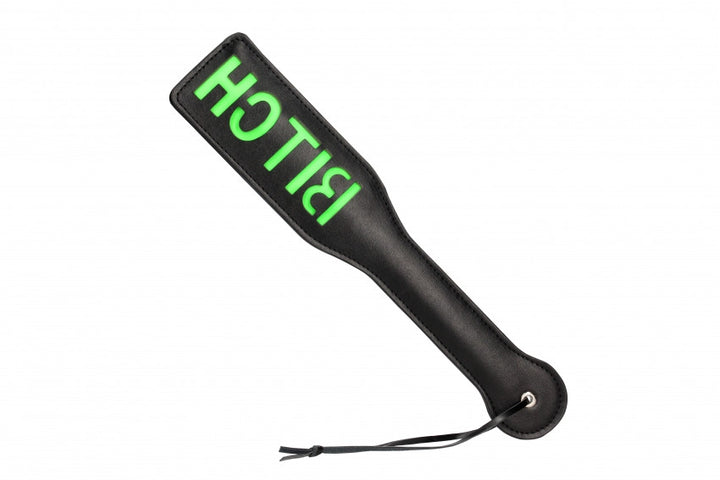 Spanker Bitch'' Paddle Glow in the Dark