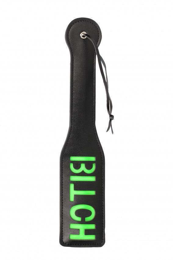 Spanker Bitch'' Paddle Glow in the Dark