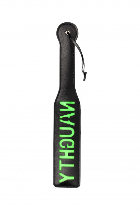 Sculacciatore Naughty'' Paddle Glow in the Dark