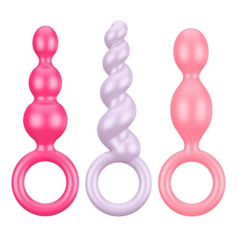 Silicone Anal Plug Booty Call Set