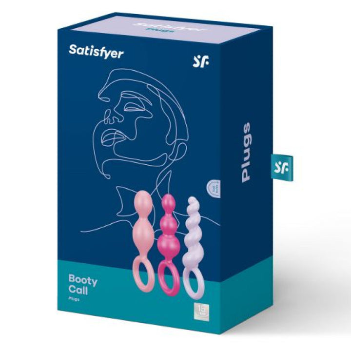 Silicone Anal Plug Booty Call Set