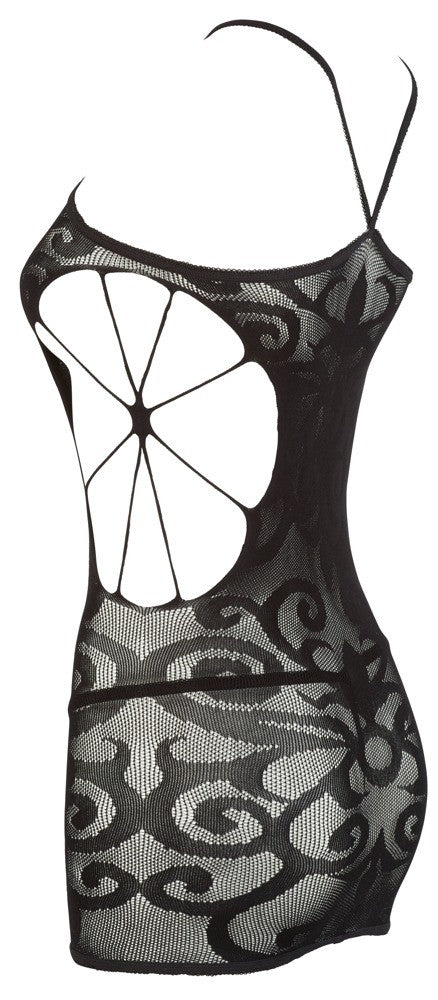 sexy lace mini dress, tight-fitting women's underwear, black hot lingerie, micro mesh