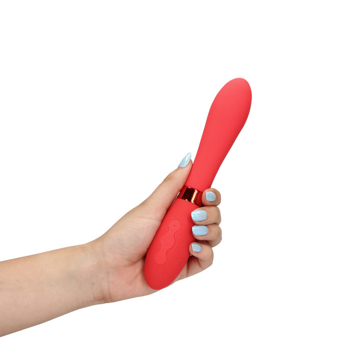 Silicone Smooth Vibrator - 20cm