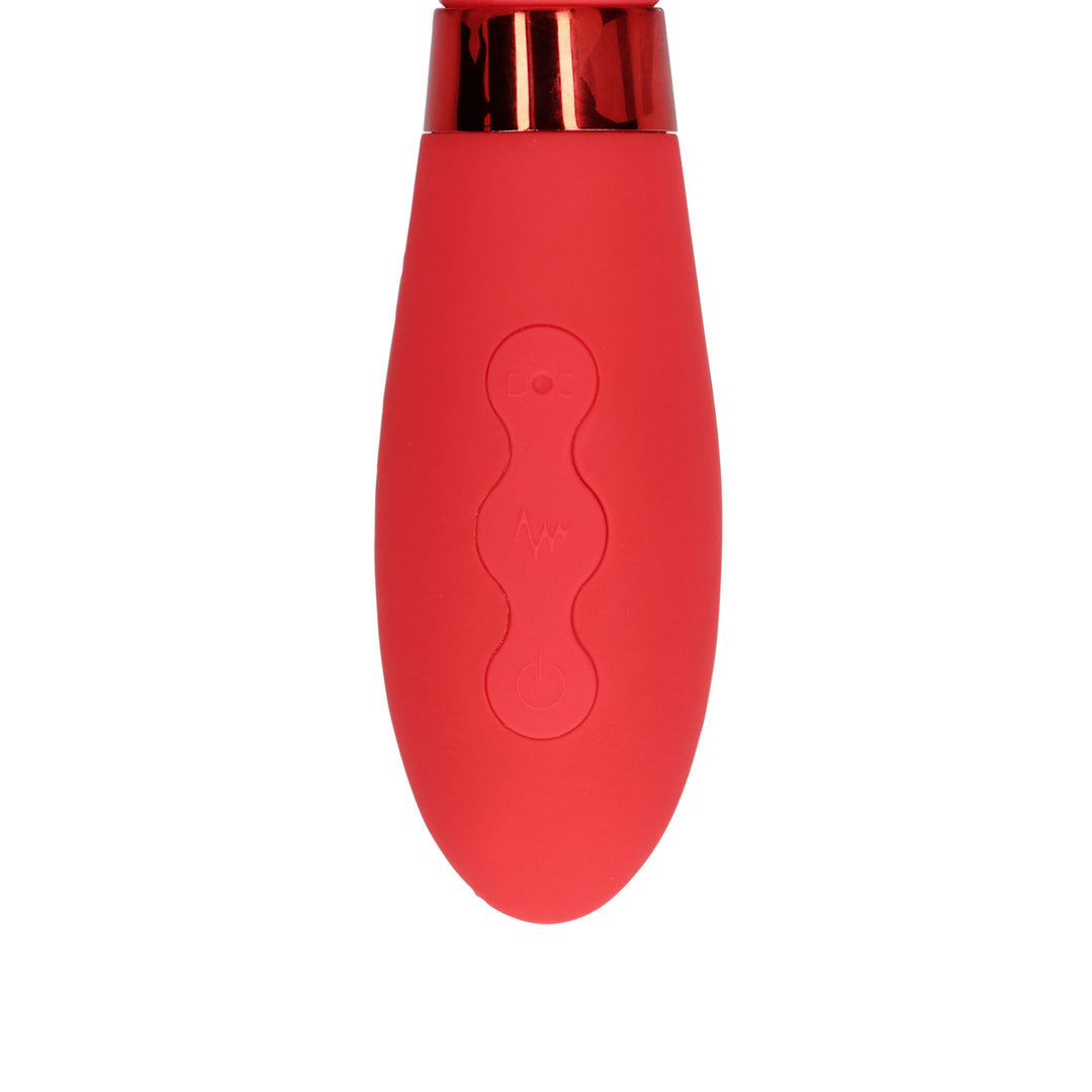 Silicone Smooth Vibrator - 20cm