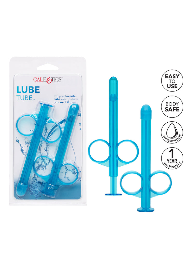 Blue lubricant dispenser anal vaginal syringe