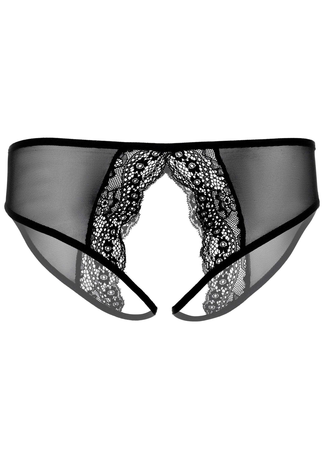 Women's briefs with lace open underwear Angel naughty crotchless panty