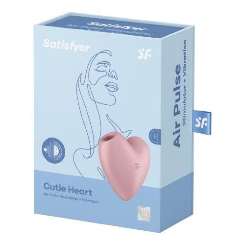 Clitoral stimulator Cutie Heart Red stimulator
