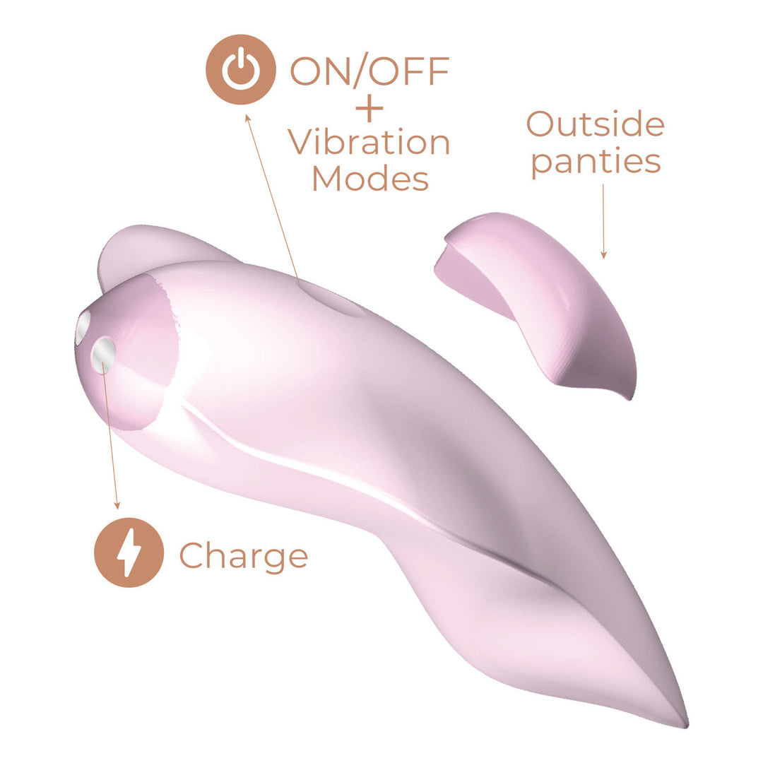 Temptation vibrating clitoral stimulator + APP