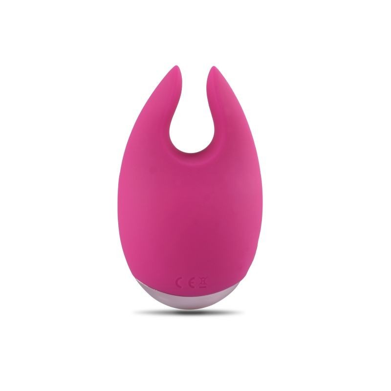 clitoris stimulator rechargeable vaginal vibrator in silicone clit shell