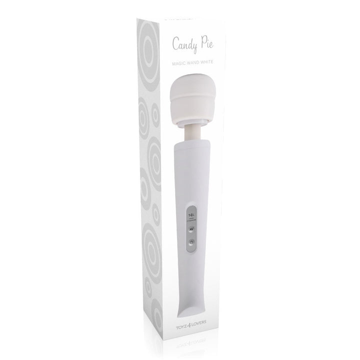 Clitoral stimulator wand massager white